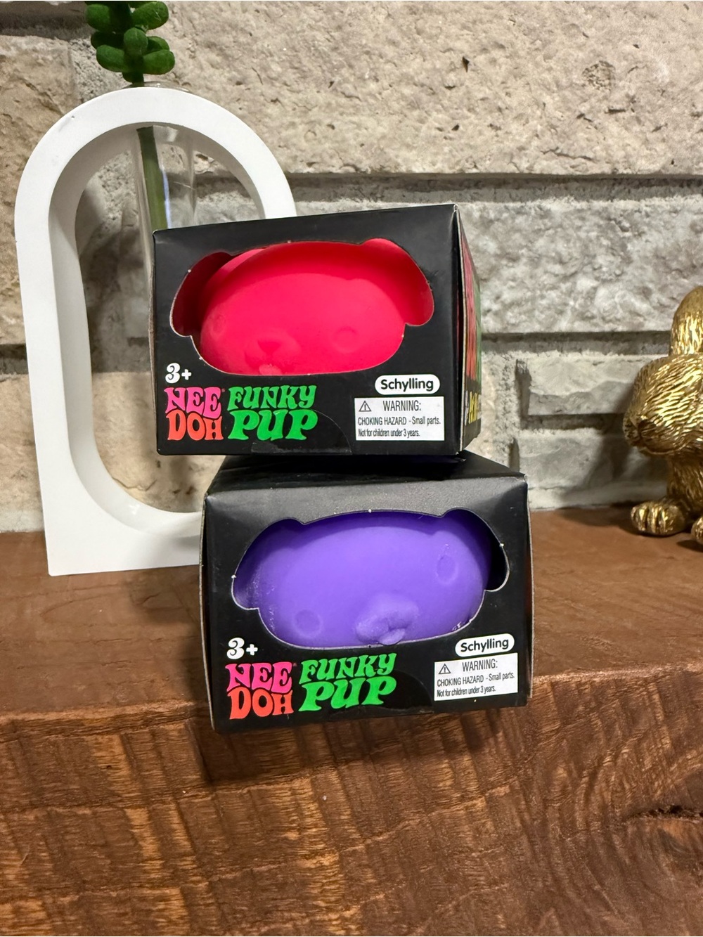 NeeDoh Funky Pups Set of 2